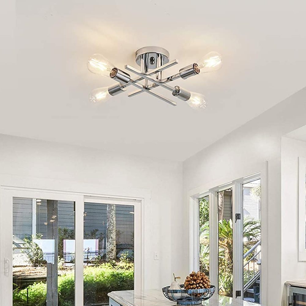 Modern Light Pendant, Gold: image 3